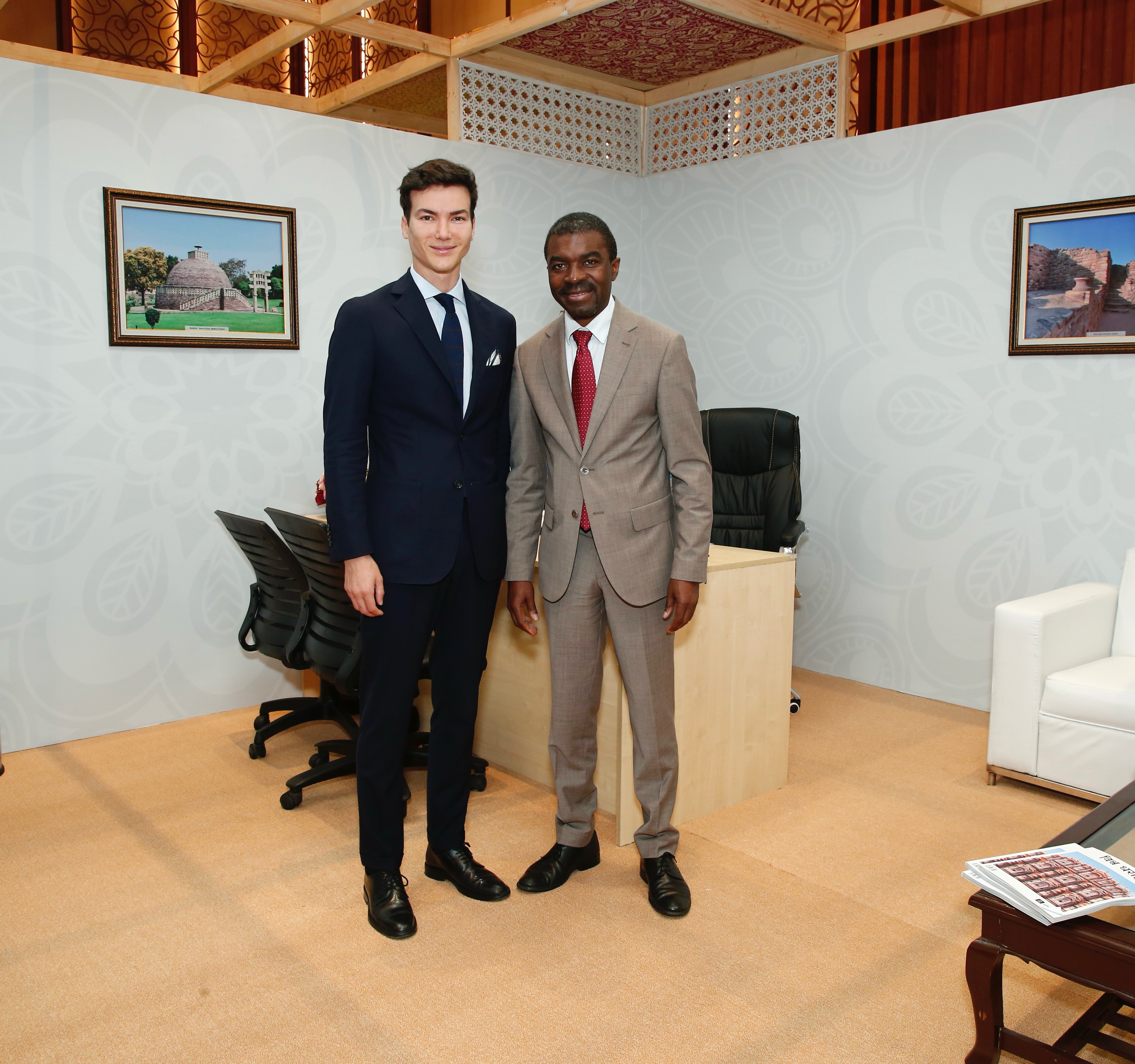 Lazare Eloundou et Martin Ouaklani