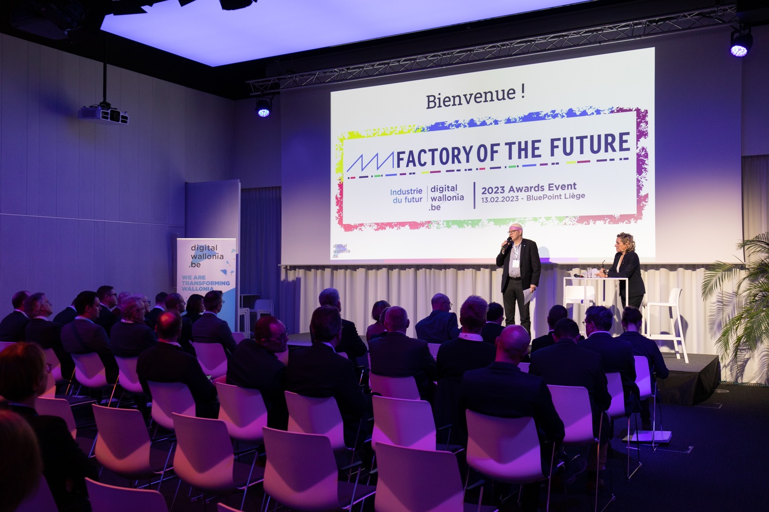 « Factory of the Future », événement organisé pour les Awards Event 2023 par l’Agence du Numérique