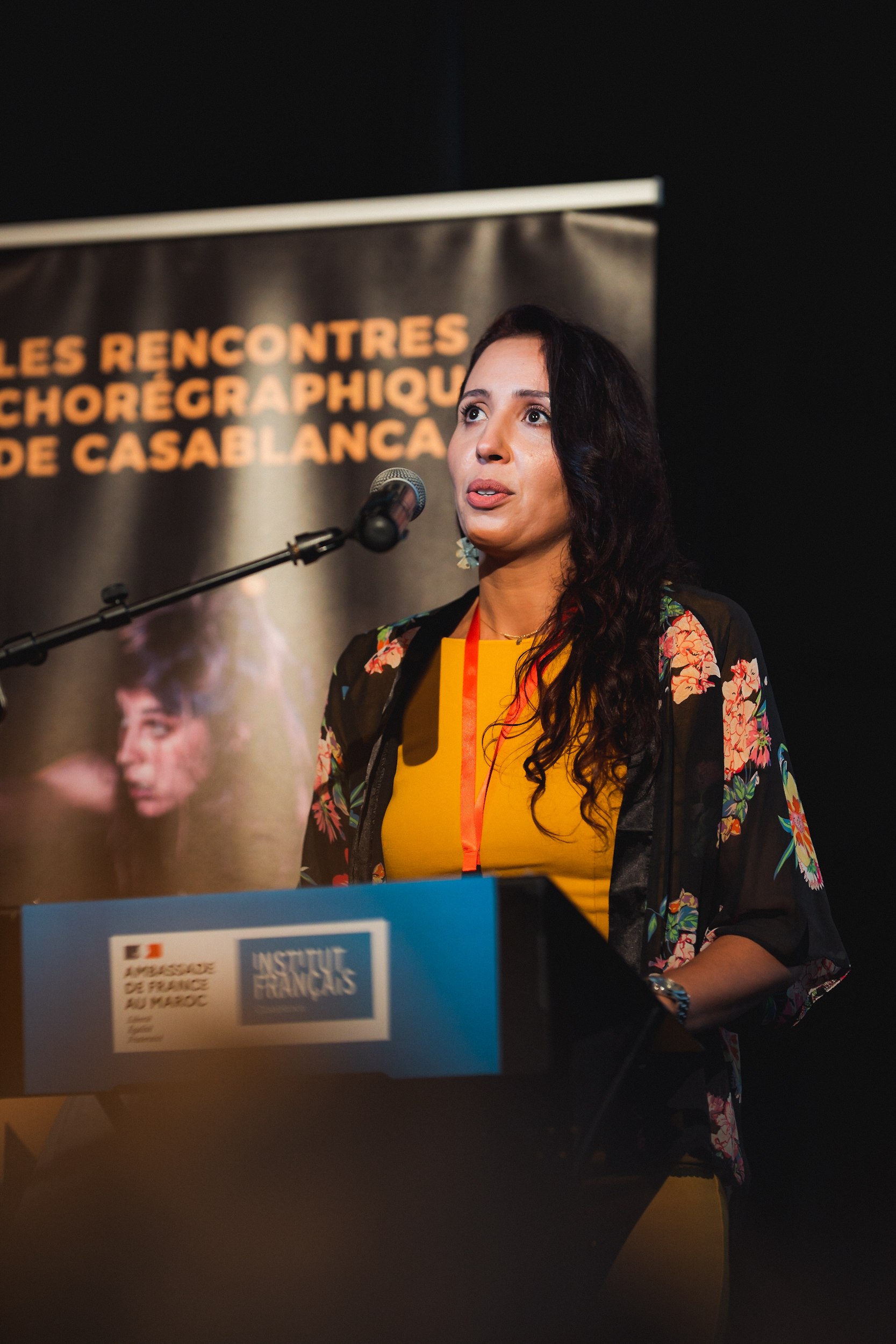 Ahlam El Morsli, co-directrice des Rencontres Chorégraphiques de Casablanca ©️ J. Van Belle - WBI