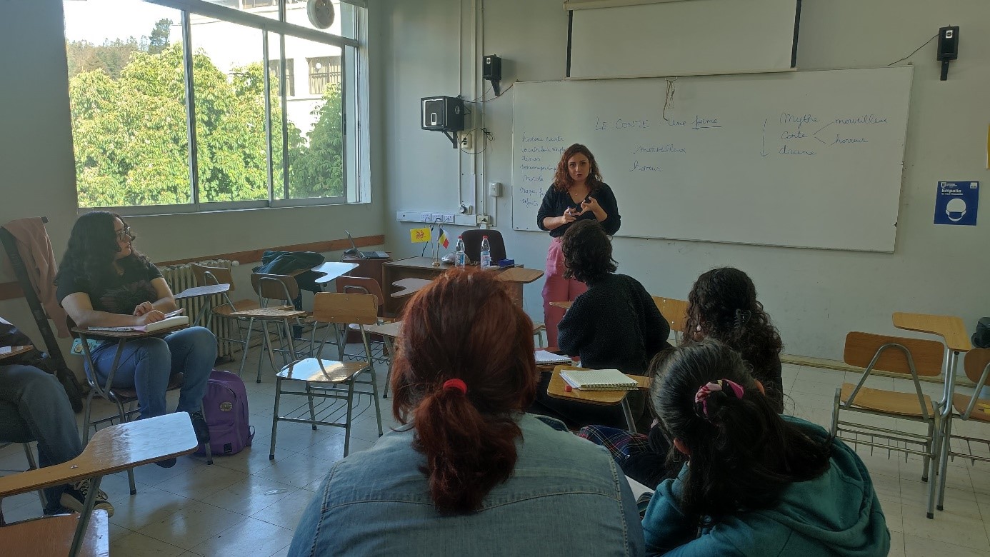 Atelier d’écriture à l’Université de Concepción (c) Représentation W-B au Chili
