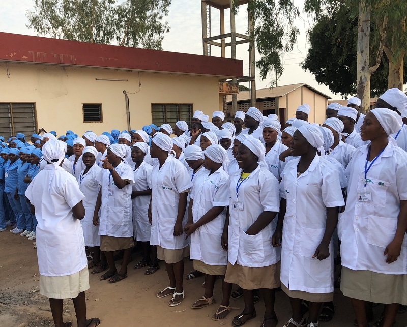 Elèves aides-soignants de l’Ecole de Formation Médico-sociale de Parakou - Bénin (c) APEFE