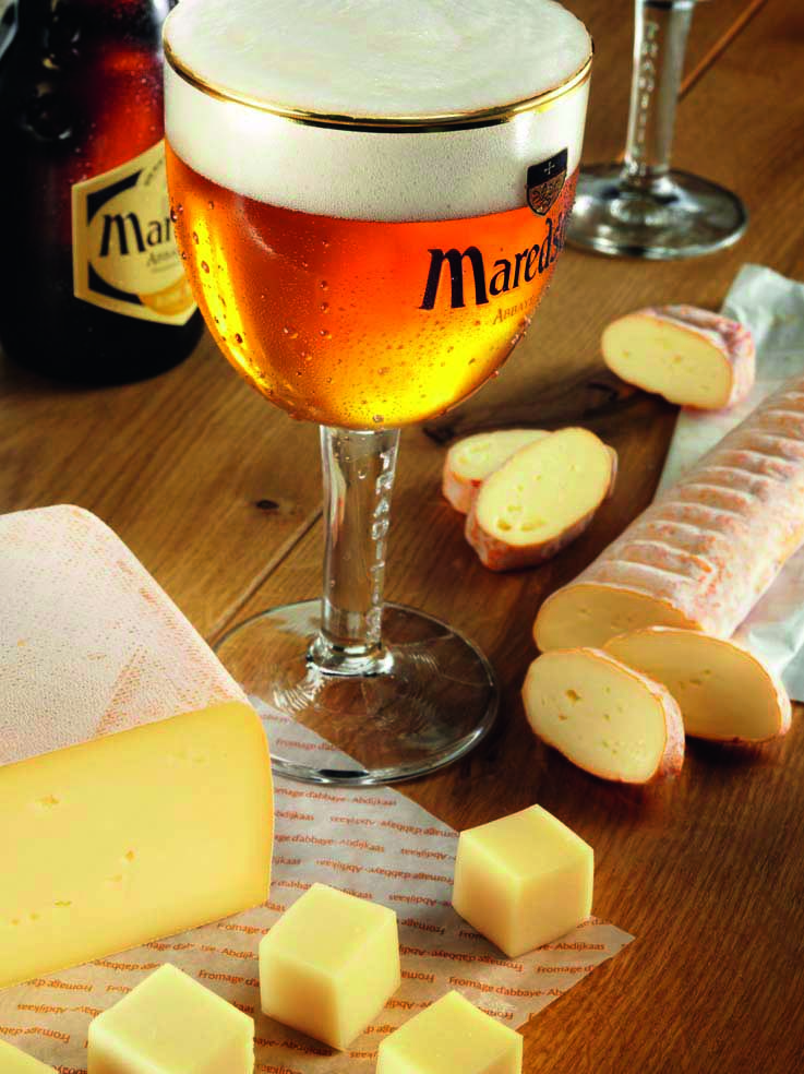 Le fromage de Maredsous, produit avec des méthodes ancestrales d’affinage © Abbaye de Maredsous asbl