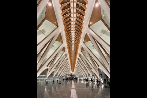 La Gare de Mons par Santiago Calatrava © Visit Wallonia - Nicolas Garrido