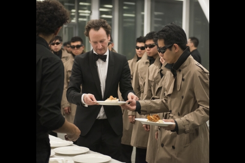Le Surreal Dinner de Charles Kaisin lors du Belgian Spirit à la Business of Design Week Honk Kong 2013 © Lynn