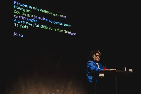 "Exhibit A" par Sihame Haddioui © J. Van Belle - WBI