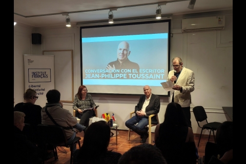 Jean-Philippe Toussaint en tournée au Chili et en Argentine
