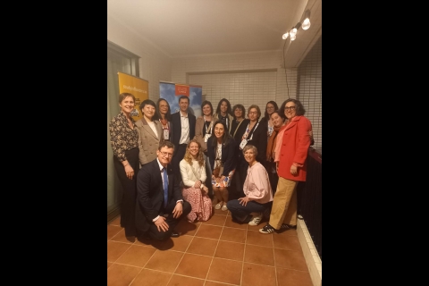 Photo de groupe lors de la conférence annuelle de l’APAIE