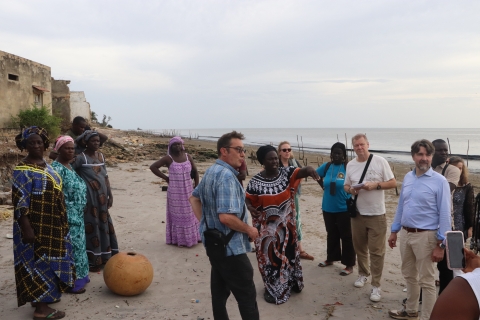 Les communautés locales du delta du Saloum sont en première ligne face aux effets du changement climatique © ULB Coopération