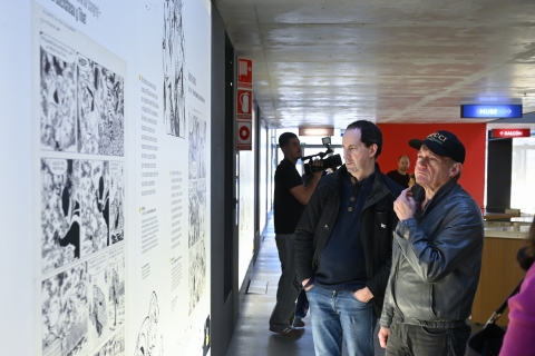 Inauguration de la Foire de la BD de Madrid © Gustavo Valiente