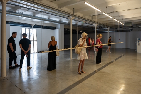 Installation de Sabrina Montiel-Soto © E. Meunier - WBI