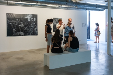 Installation de Stephan Balleux © E. Meunier - WBI