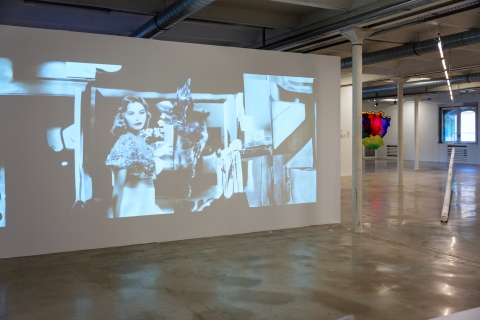 Installation de Stephan Balleux © E. Meunier - WBI