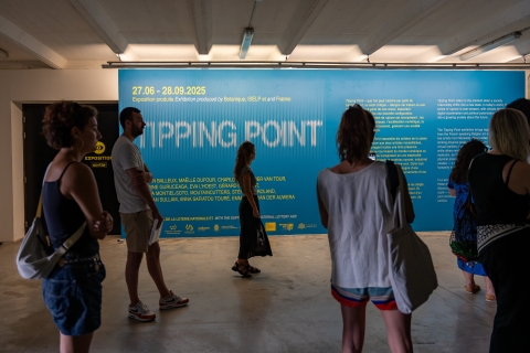Exposition Tipping Point à la Friche La Belle de Mai © E. Meunier - WBI