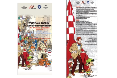 "Voyage dans la 9e dimension - BD Wallonie-Bruxelles"