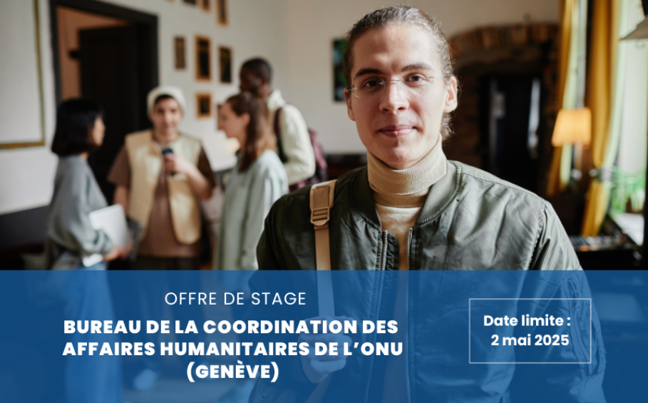 Offre de stage ONU - WBI 
