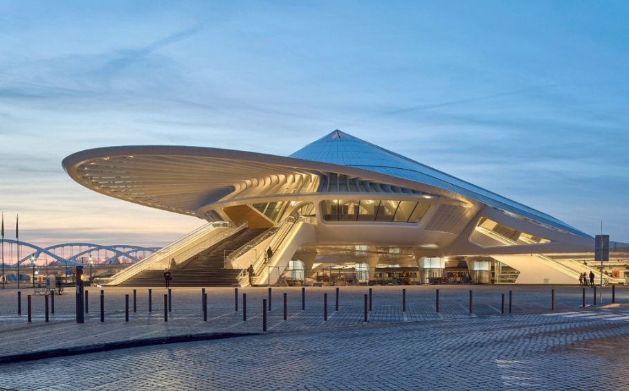 La Gare de Mons par Santiago Calatrava