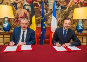 Signature de l'accord culturel entre la FWB et la Région Hauts-de-France