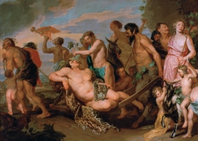 Triomphe de Bacchus par Michaelina Wautier au Kunsthistorisches Museum de Vienne