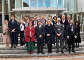 La délégation Wallonie-Bruxelles à l'Université d'Osaka © WBI - AWEX