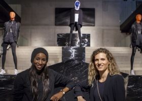 Élodie Ouedraogo et Olivia Borlée