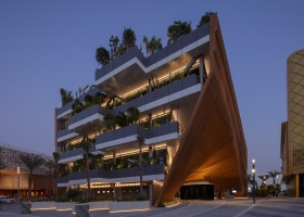 L'Arche verte, le pavillon belge à Expo 2020 Dubaï (c) BelExpo