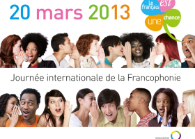 La journée internationale de la francophonie