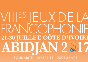 Affiche - VIIIèmes Jeux de la Francophonie à Abidjan