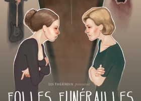 Affiche "Folles Funérailles !" de Thierry Janssen