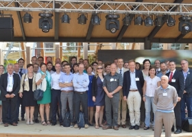 Participants et organisateurs de l'atelier "Space4Food"