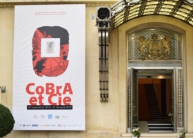 Vernissage de l'exposition "Cobra & Cie"