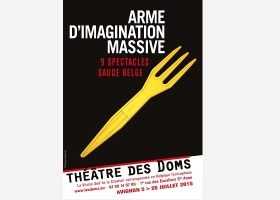 Affiche de la programmation des Doms à Avignon 2015