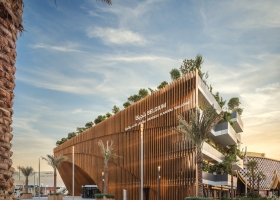 L'Arche verte. Pavillon belge à Expo 2020 Dubaï (c) Nizar Bredan BelExpo