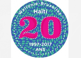 Logo 20 ans de coopération avec Haïti