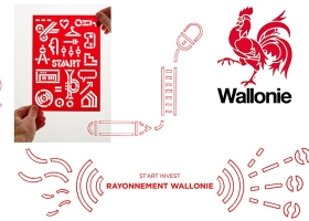 Logos (c) Wallonie + St'art Invest