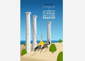 Affiche La Légende de St-Georges et du Dragon