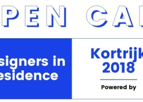 Appel à candidatures // Designers in Residence Kortrijk 2018 