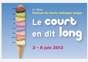 Affiche du Festival "Le court en dit long"