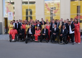 Le Paralympic Team Belgium pour les Jeux Paralympiques de Paris 2024 © Paralympic Team Belgium