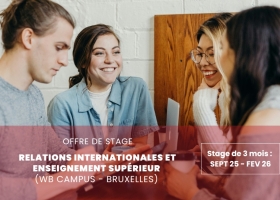 Offre de stage en relations internationales et enseignement supérieur