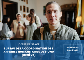 Offre de stage ONU - WBI 