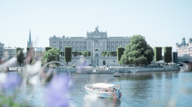 Le Parlement de Suède (Riksdag) à Stockholm © J. Van Belle - WBI