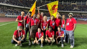 Artistes Wallonie-Bruxelles aux Jeux de la Francophonie à Kinshasa © WBI