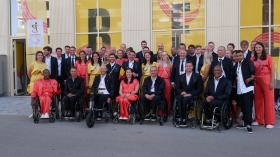 Le Paralympic Team Belgium pour les Jeux Paralympiques de Paris 2024 © Paralympic Team Belgium