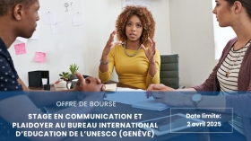 Communication et Plaidoyer au Bureau International d’Education de l’UNESCO