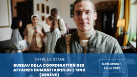 Offre de stage ONU - WBI 
