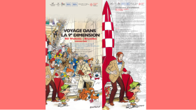 Visuel de l'exposition "Voyage dans la 9e dimension - BD Wallonie-Bruxelles" à Hochiminh-Ville