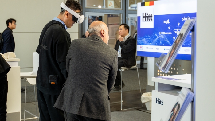 HITT sur le stand Wallonia lors de l'Hannovermesse 2025 © E. Meunier - WBI