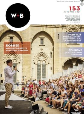 Olivier Py, Directeur sortant du Festival d’Avignon, dans la Cour du Palais des Papes © Christophe Raynaud de Lage / Polygraph