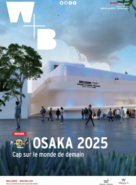 Revue W+B n°166 | Exposition universelle d'Osaka 2025 © BelExpo © Carré 7 | Graphisme © Polygraph