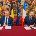 Signature de l'accord culturel entre la FWB et la Région Hauts-de-France